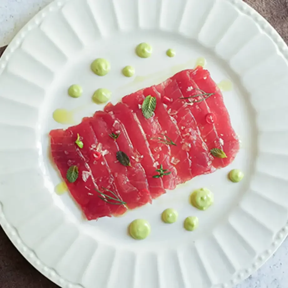 Tuna carpaccio recipe