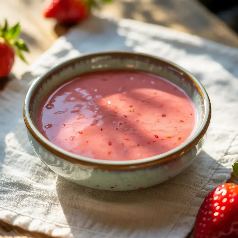 strawberry vinaigrette - Fine Dining Lovers