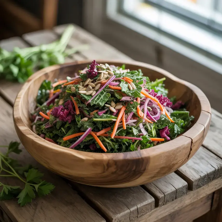 kale slaw - Fine Dining Lovers