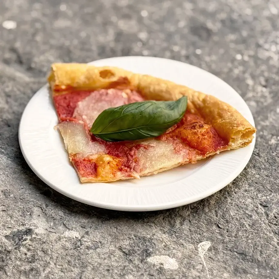 Puff Pastry Pizza With Tomato by Alessio Magistro.