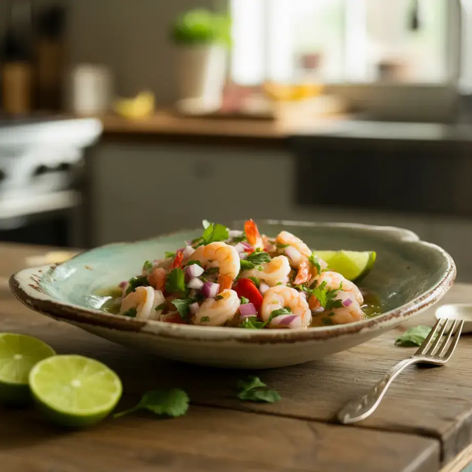 shrimp ceviche - Fine Dining Lovers