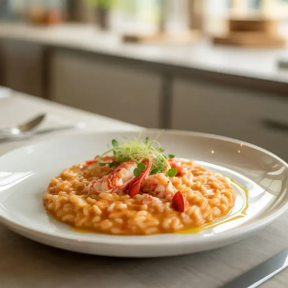lobster risotto - Fine Dining Lovers