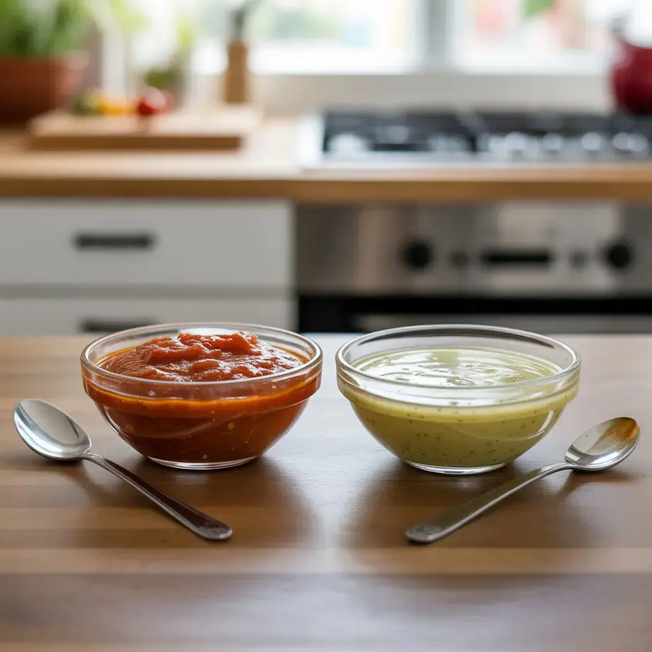 difference between sauce and dressing - Fine Dining Lovers