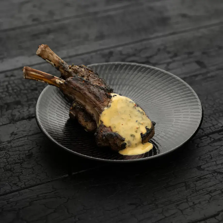 Pakistani lamb chops by Dave Pynt.