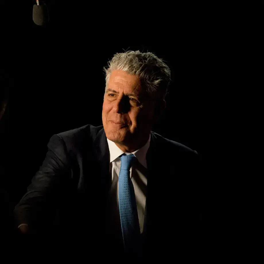 Anthony Bourdain.
