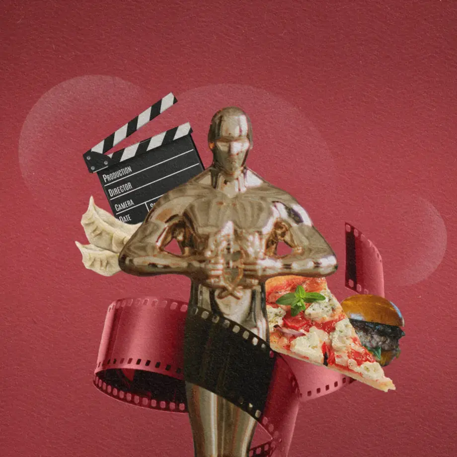 Oscar statuette illustration