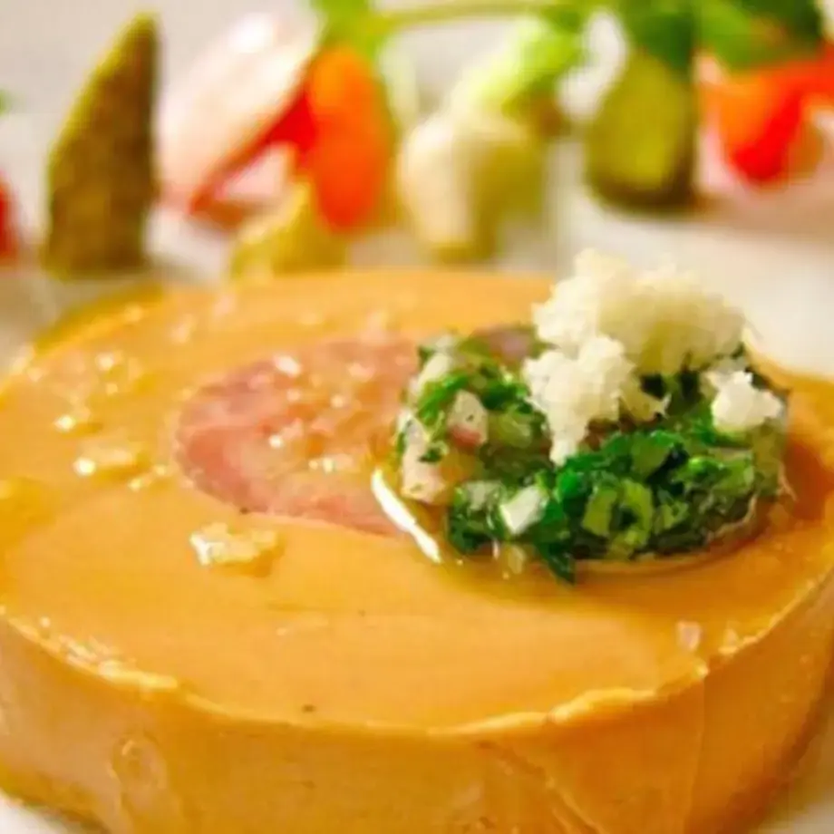 Foie-Gras on a table