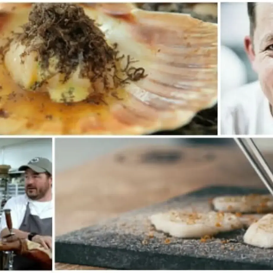 Watch Michelin Chefs Cook Scallops in Different Ways
