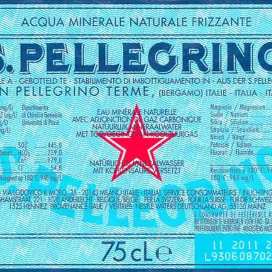 S.Pellegrino Label: Do You Know The Story?