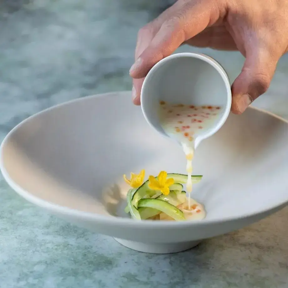 Casentino trout at Saporium in Florence.