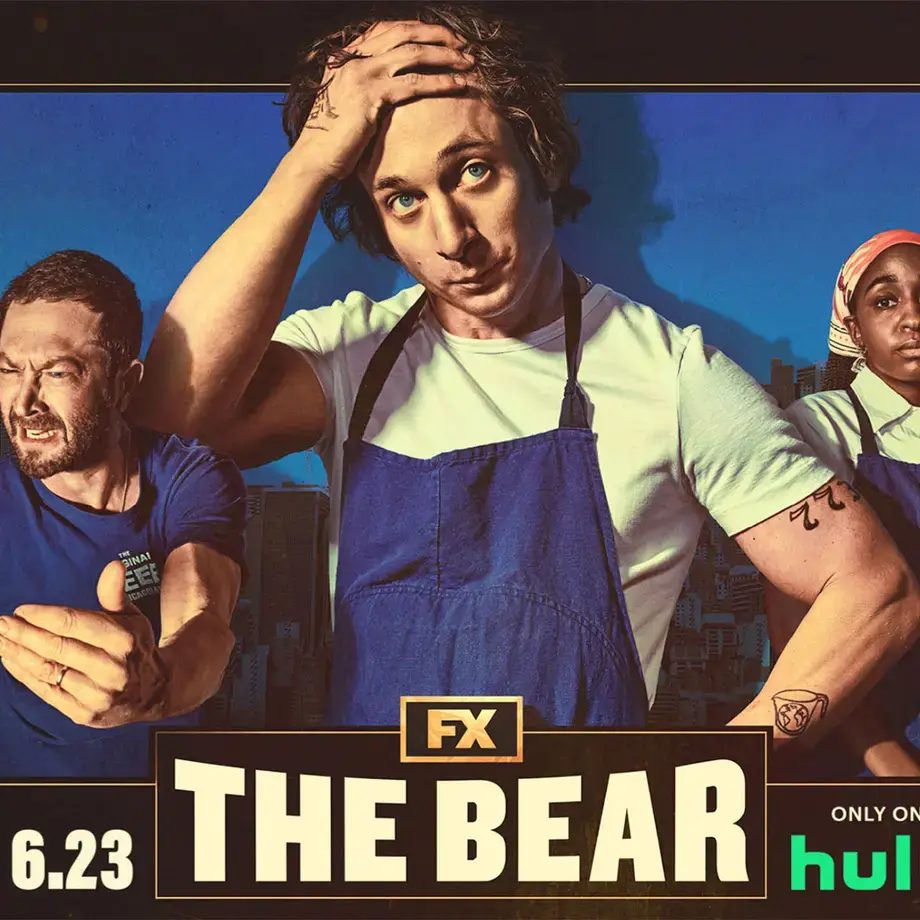 a flyer for The Bear