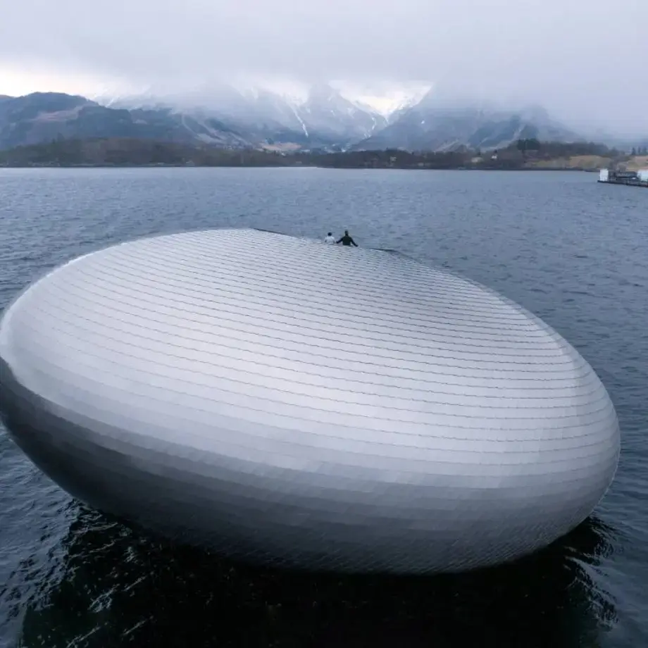 Salmon Eye on Hardangerfjord, Norway, home to Iris restaurant.
