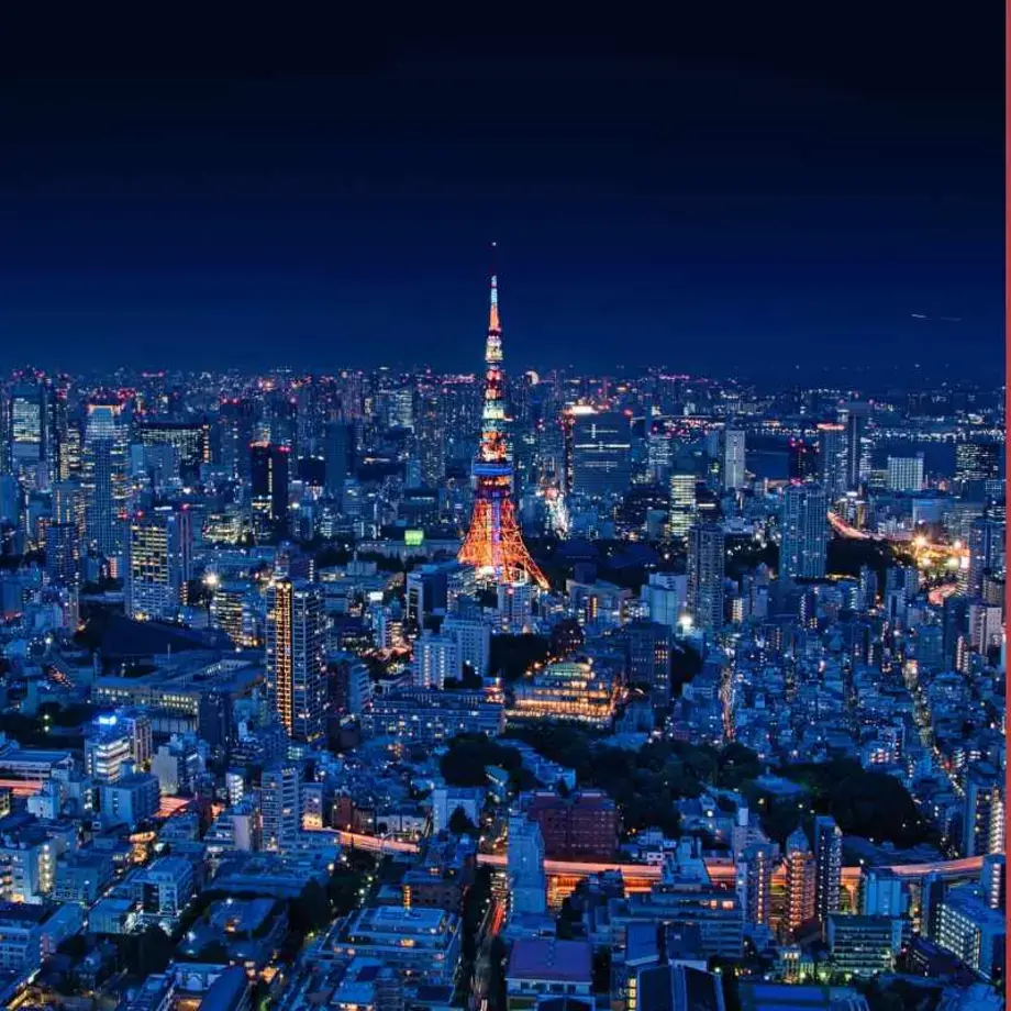 Tokyo at night