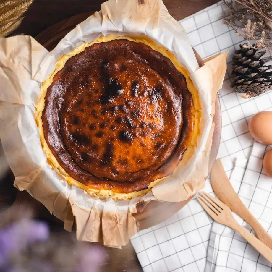 Basque burnt cheesecake