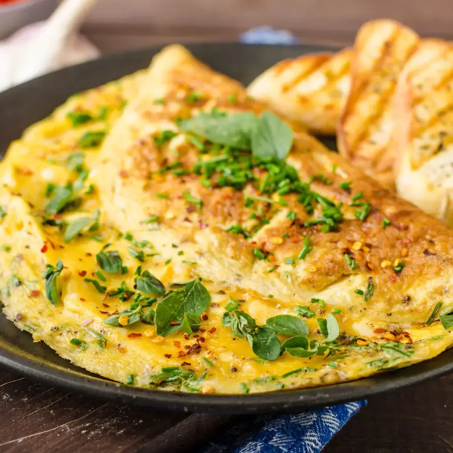 Egg Yolk Omelette