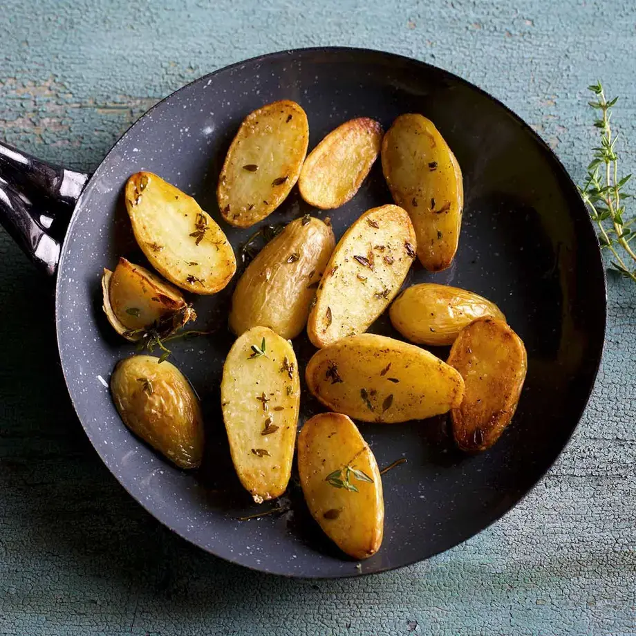 Michelin chef cook potatoes