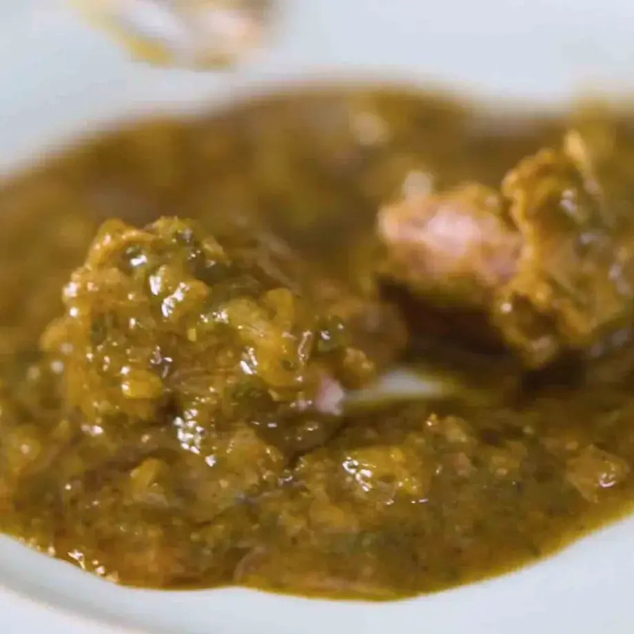 Lamb Curry - Palak Gosht