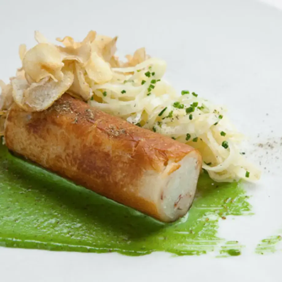 Crab Roll, Salt ‘N Vinegar Chips, Celery Mayonnaise