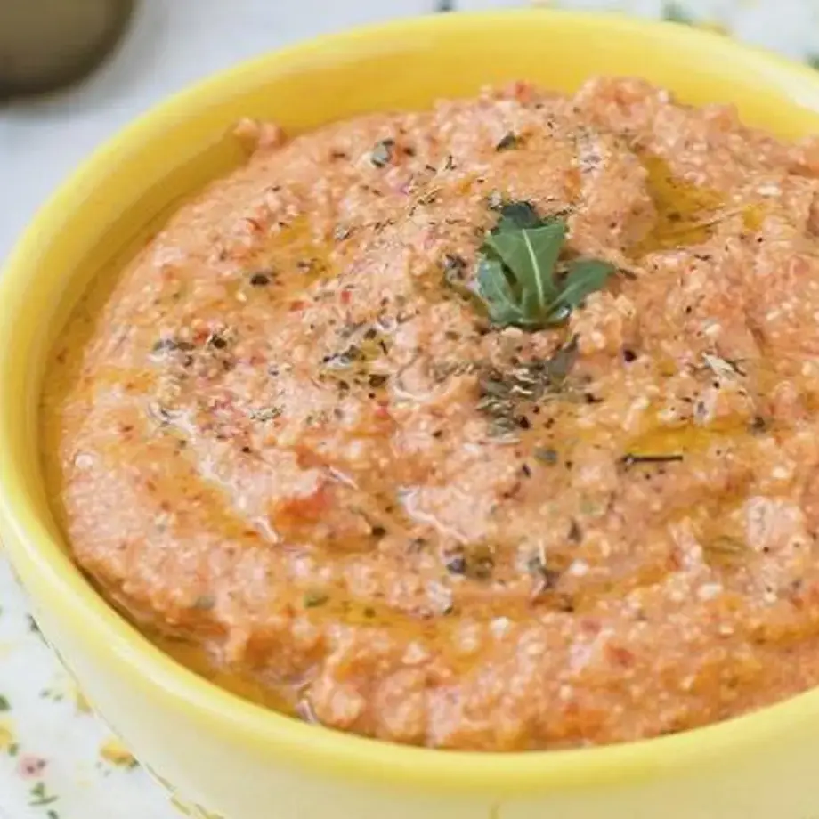 Ktipiti, Greek Red Pepper and Feta Dip