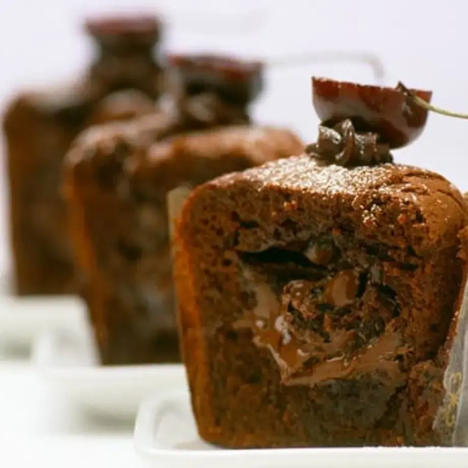 Chocolate Muffin With A Soft Filling
