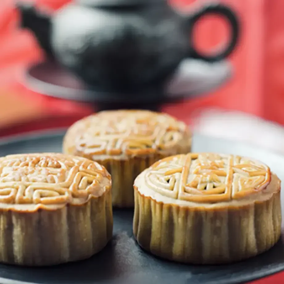 Chinese mooncakes.