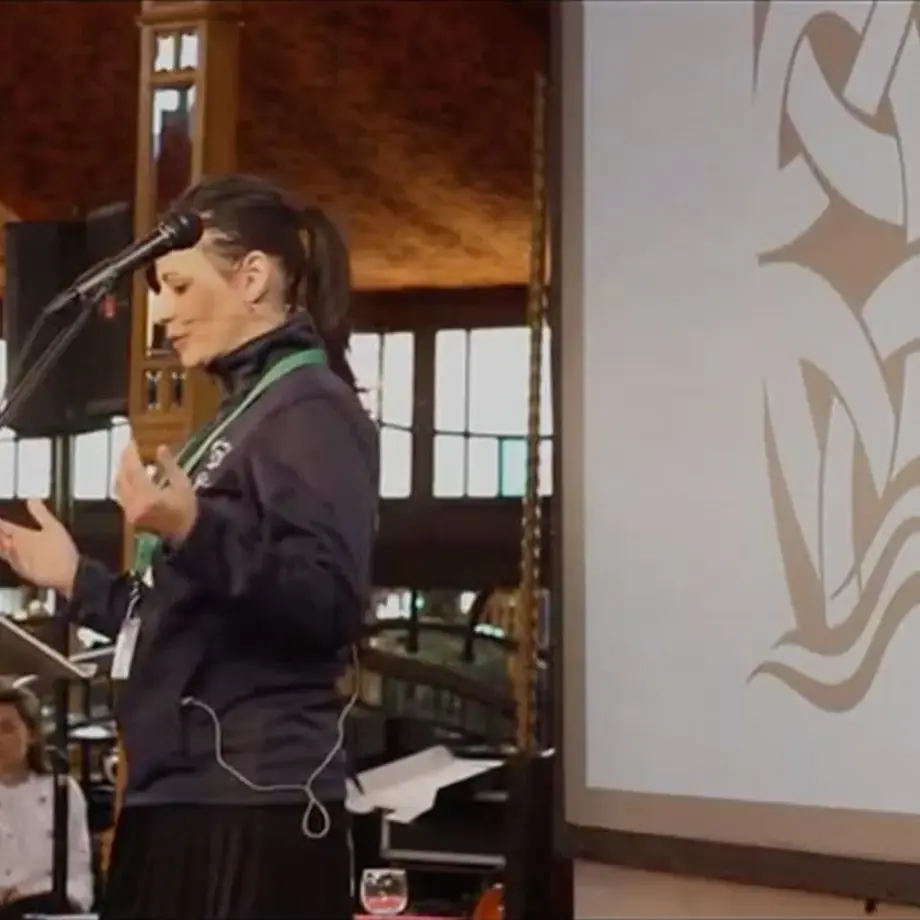 Amanda Cohen  at Food on the Edge