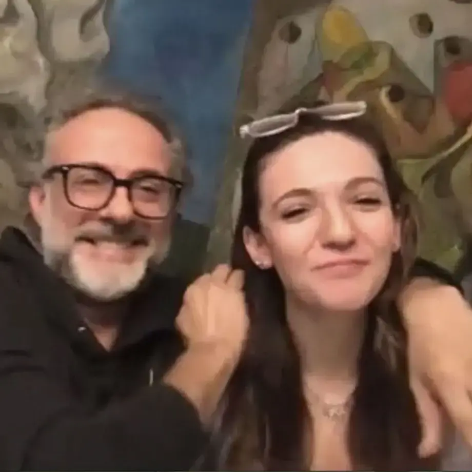 Massimo Bottura and Alexa Bottura