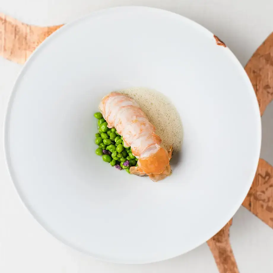 Langoustine on the new menu of Ecriture