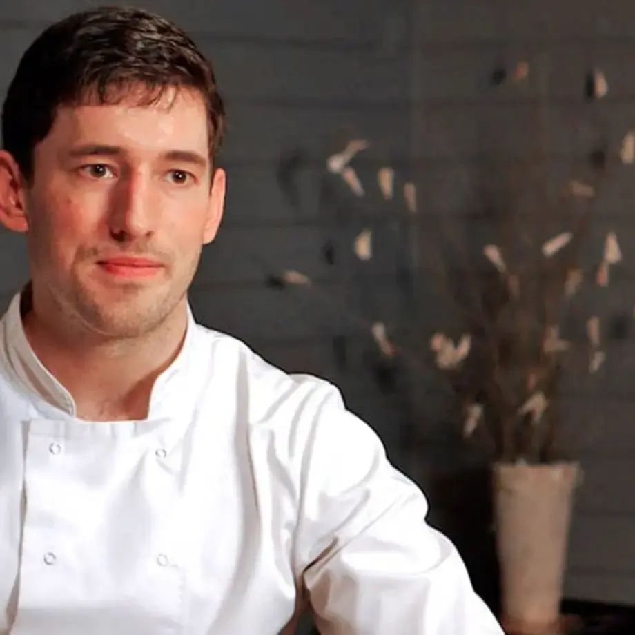 Blaine Wetzel, chef at the Willows Inn