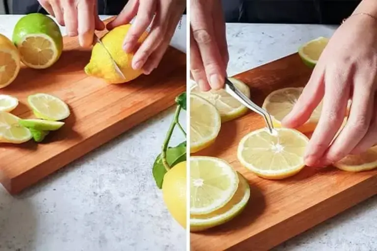 Caramelized lemon step 1
