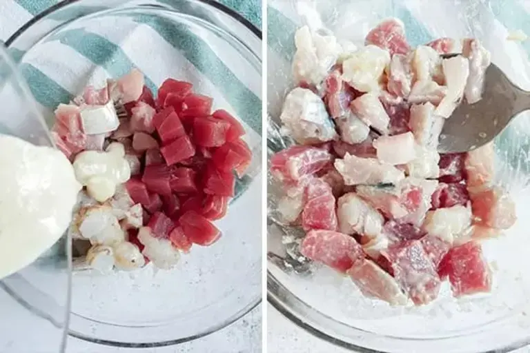 Marinate ceviche