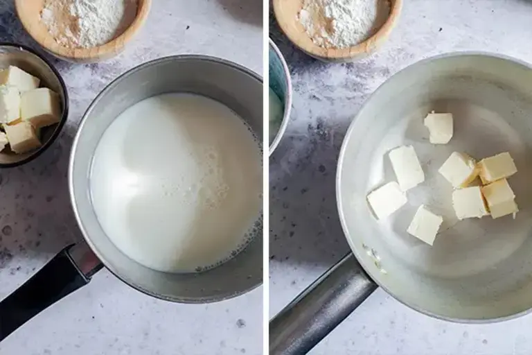 Lasagne with asparagus_step_01