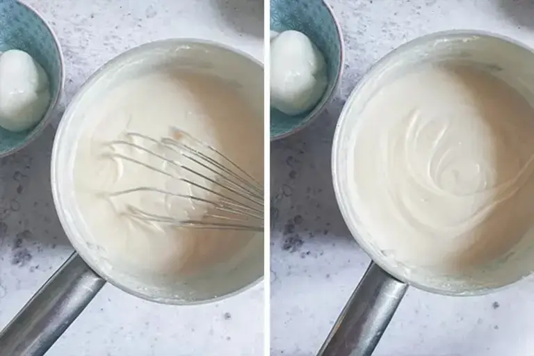 Lasagne with asparagus step 3