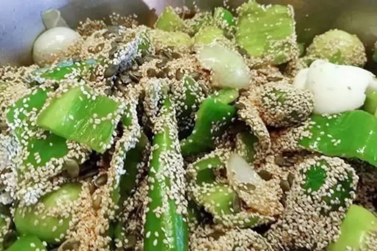 Beetween greens and see ecipe by Almazan-Castro Step1