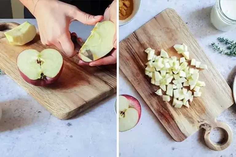 Pumpkin velouté soup step2