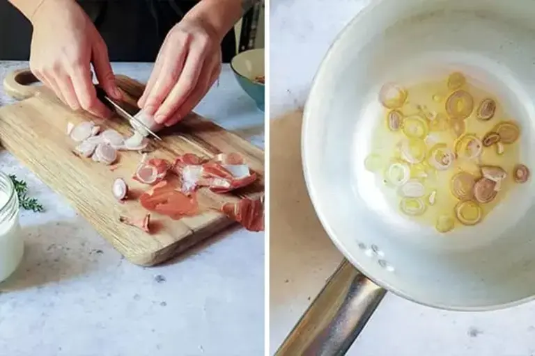 Pumpkin velouté soup step3