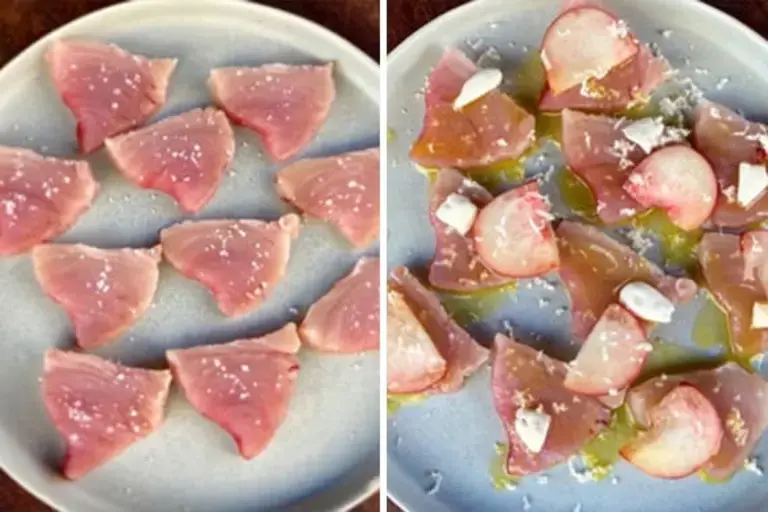 Raw Tuna with Peaches recipe by Kitano Yurika step6