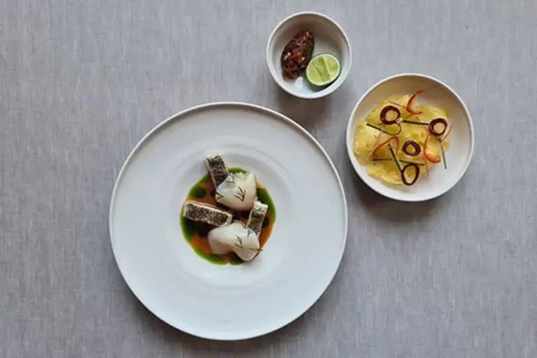 Asam Laksa broth with Grilled Tachiuo Chua TorAik