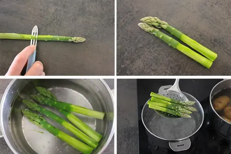 asparagus for gnocchi