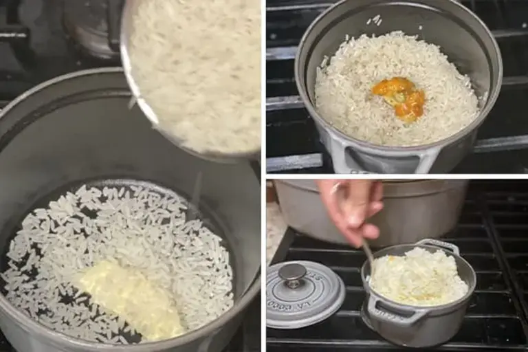 Crab Fat Popcorn Rice Courtesy of Chef Jeremy Stephens