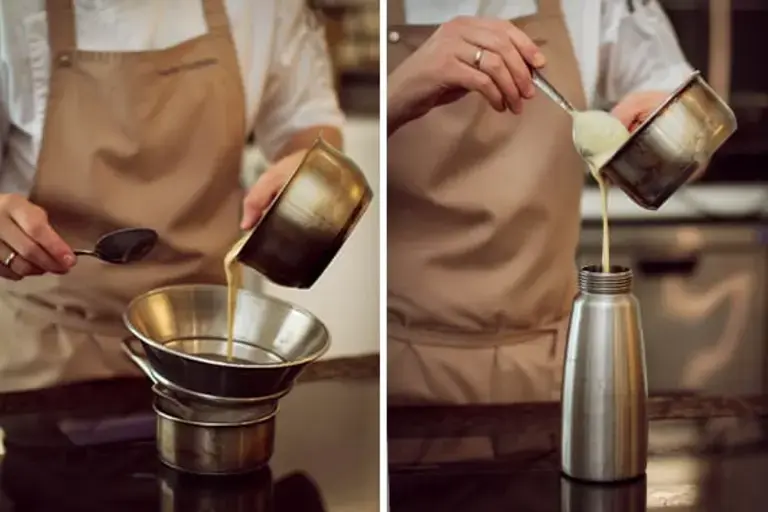 Beat with a blender Courtesy of Chef Vitalii Savelev