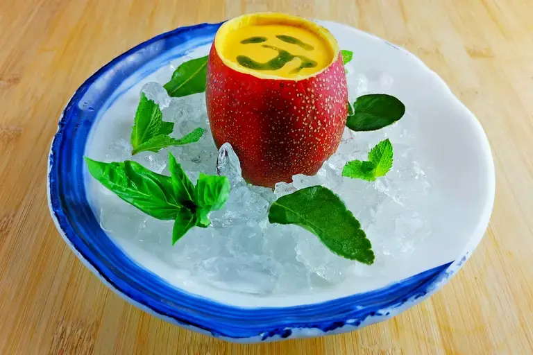 Gazpacho of Mango Albert Manso Miras