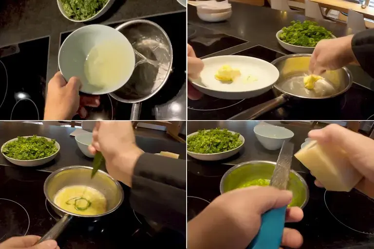 Serving gnocchi