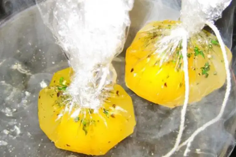 Sous vide caramel sauce