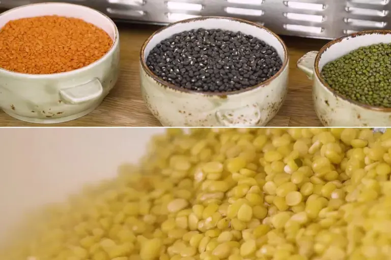 Lentils for tadka dal