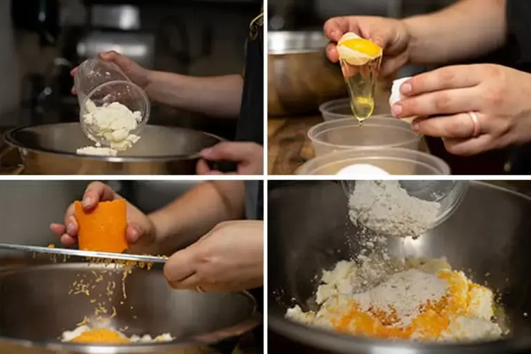 the gnudi dough Courtesy of Sarah Farmer 