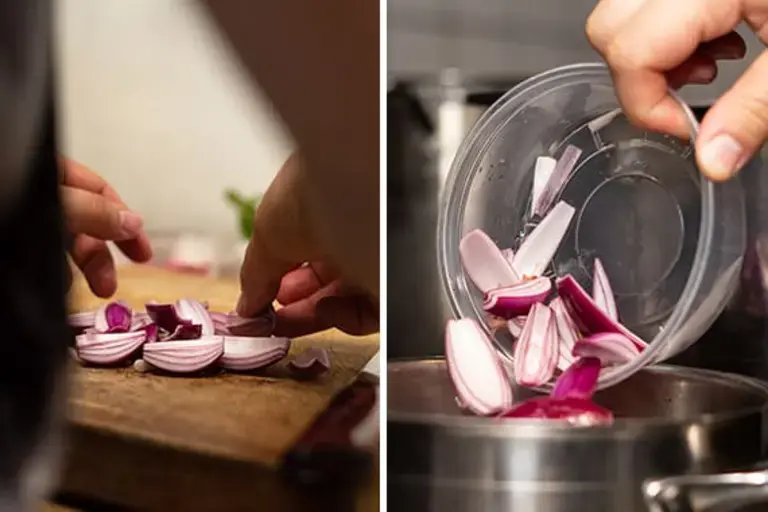 the pickled pearl onions Courtesy of Sarah Farmer 