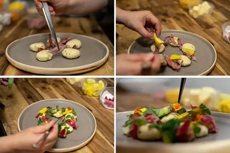 Plating Courtesy of Sarah Farmer 