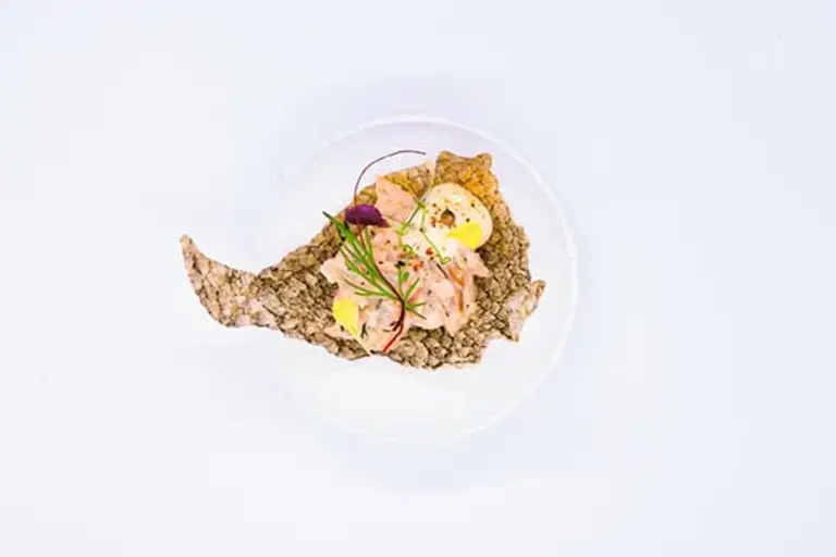 Canape plate by Callan Austin