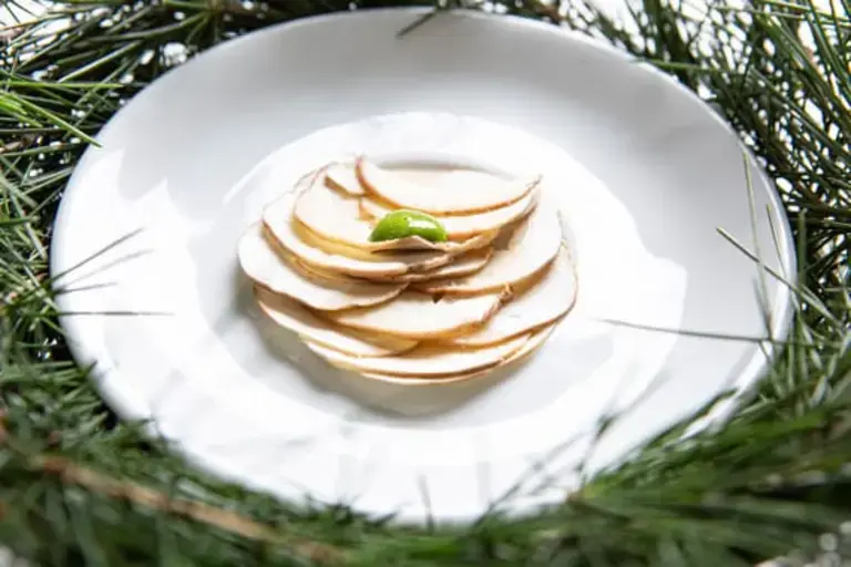 Mushrooms carpaccio Courtesy of Nicole Bozzao 